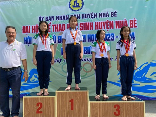 Kết quả Hội thi Phù Đổng năm học 2023 - 2024 - Bộ môn Bơi